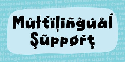 Tiny Words Font Poster 9