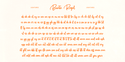 Buntic Regal Font Poster 9