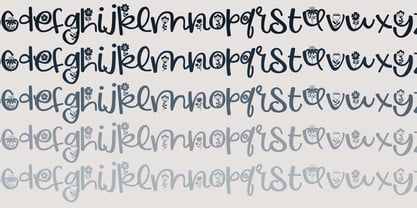 PN Flower Market Font Poster 3