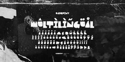 Basquint Font Poster 7