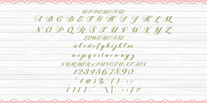 Sheryna Font Poster 5