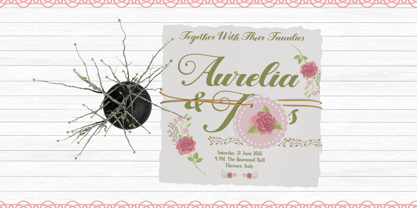 Sheryna Font Poster 2