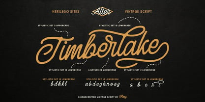 Herilego Sites Font Poster 11