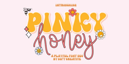 Pinky Honey Font Poster 1