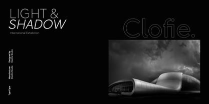 Clofie Font Poster 8