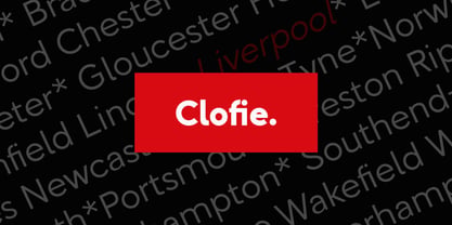 Clofie Font Poster 12