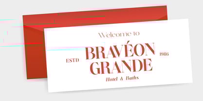 Brillane Serif Font Poster 13