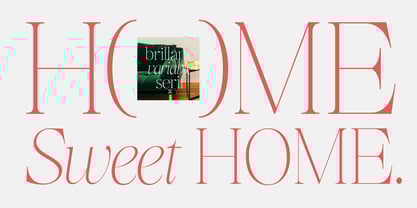 Brillane Serif Font Poster 7