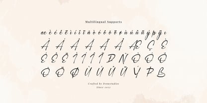 Gamlowfei Font Poster 11