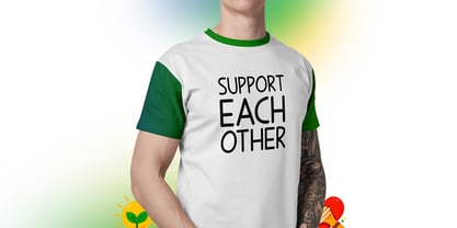 Good Cause Font Poster 3