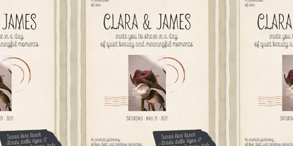Inklio Font Poster 14