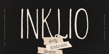 Inklio Font Poster 1