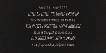 Inklio Font Poster 10