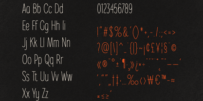 Inklio Font Poster 12