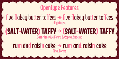 Frosting Sans Font Poster 6
