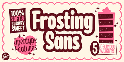 Frosting Sans Font Poster 1