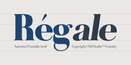 Aurestia Font Poster 11