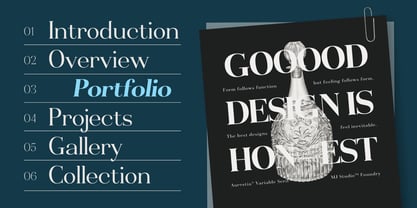 Aurestia Font Poster 6