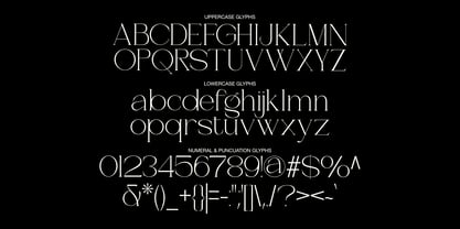 Lunévia Orliene Font Poster 9
