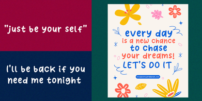 School Childern Font Poster 6