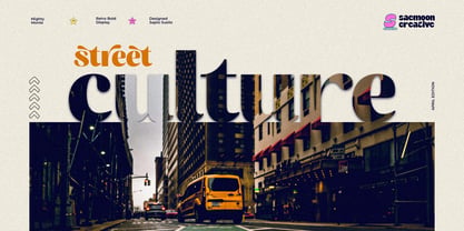 Mighty Monte Font Poster 10