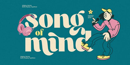 Mighty Monte Font Poster 5
