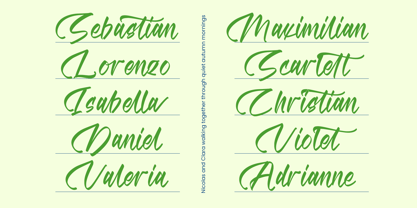 Matchengis Font Poster 13