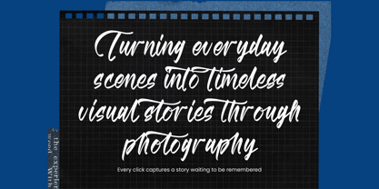 Matchengis Font Poster 7