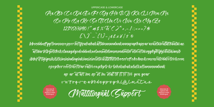 Matchengis Font Poster 15