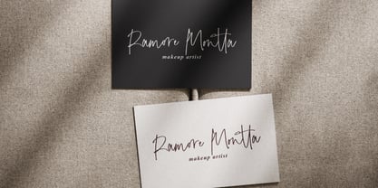 Dolce Mieleana Signature Font Poster 9
