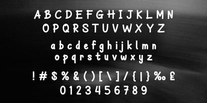 Garised Font Poster 5