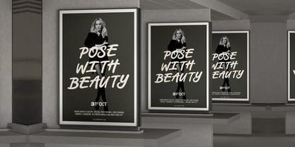 Penlinea Font Poster 4