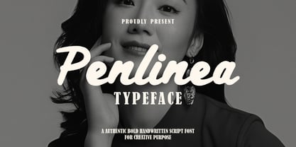 Penlinea Font Poster 1