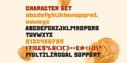 Yummy Chunk Font Poster 5