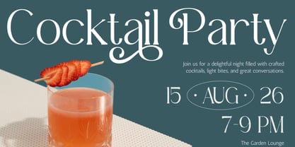 Primavele Font Poster 7