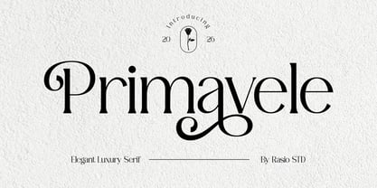 Primavele Font Poster 1