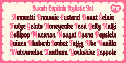 Frosting Script Font Poster 4