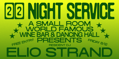 Konsumed Font Poster 9