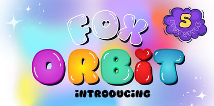 Fox Orbit Font Poster 1