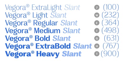 Vegora Font Poster 5