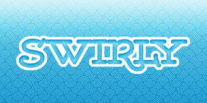 DOM Ballpoint Serif Font Poster 7