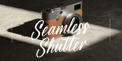 Snapshot Dreams Font Poster 6