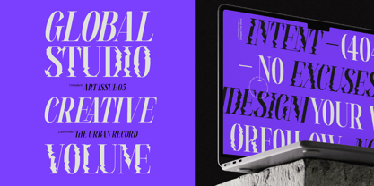 Rahext Font Poster 9