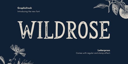 Wildrose Font Poster 1