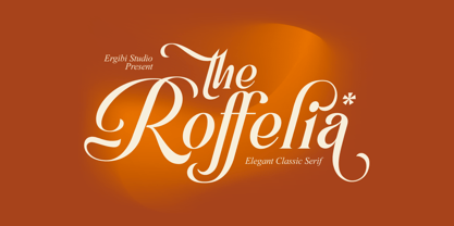 Roffelia Font Poster 1