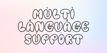 Moonveil Playful Font Poster 4