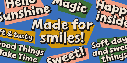 Sadetta Font Poster 4