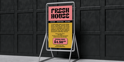 Stiffy Bubble Font Poster 5