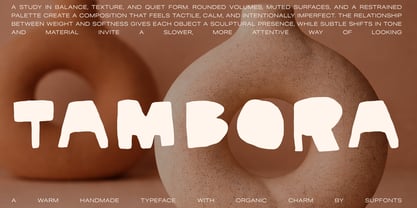 Tambora Font Poster 1