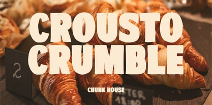 Chunk House Font Poster 4